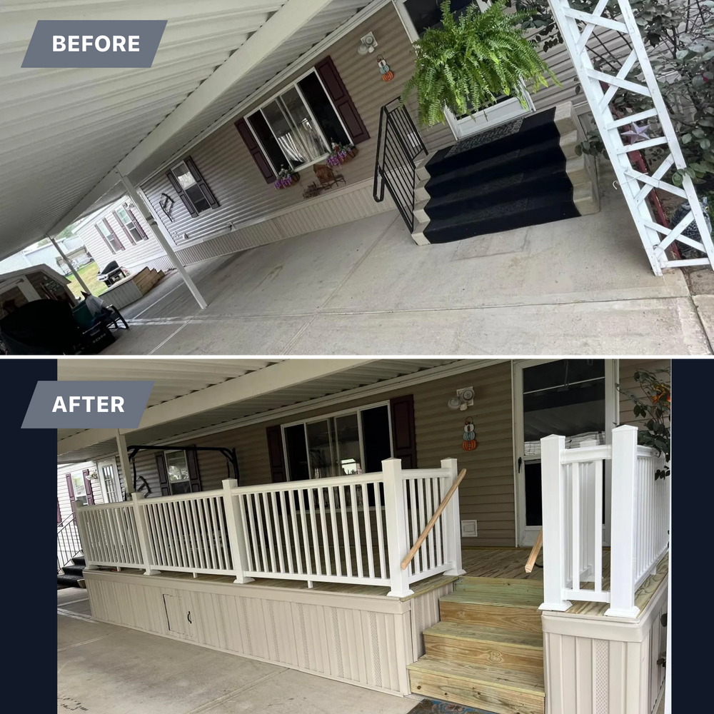 Before and After for Frosty Remodeling & Renovation  in Tipp City, OH