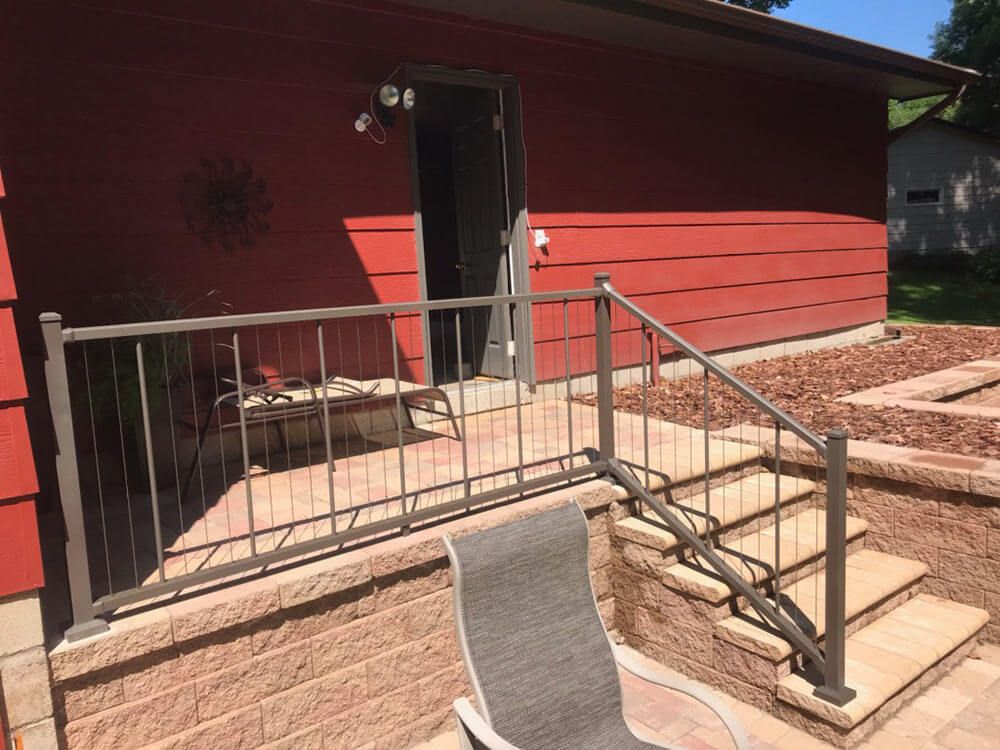 Aluminum Railing for R&R Home Services (RR Affordable Deck Builders) in Schaumburg, IL