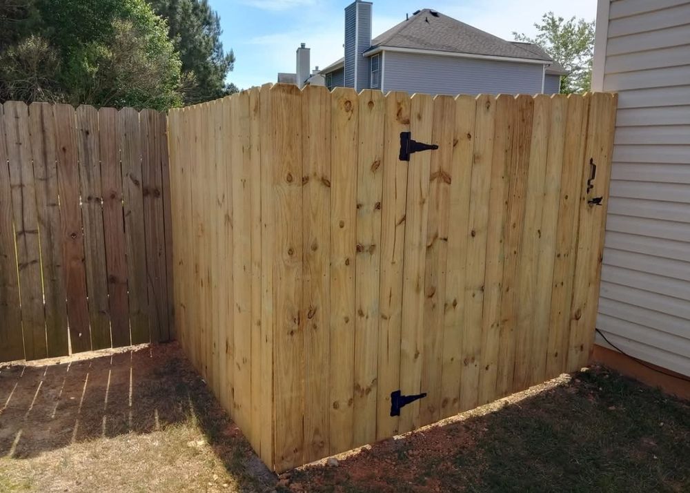 Fencing for All Out Construction in Atlanta, GA