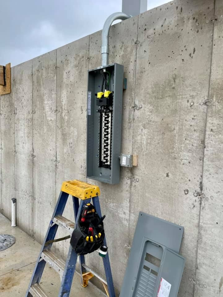 New Home Residential Wiring for A&J Electric in Sycamore, IL