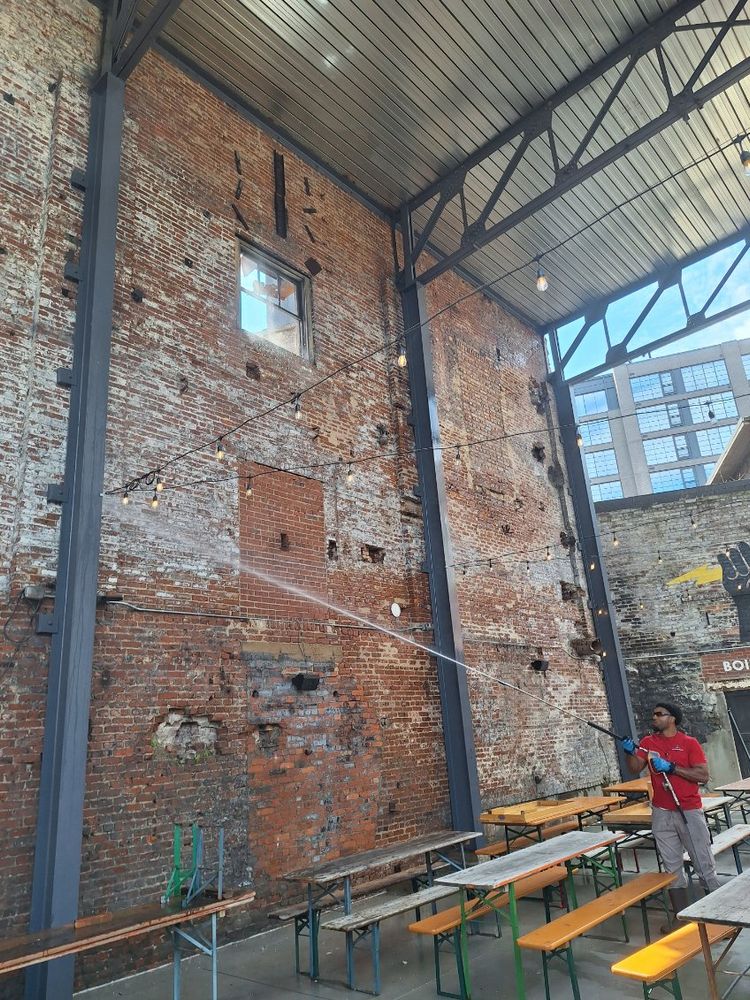 Power Washing for Clear Choice Services in Nashville, TN