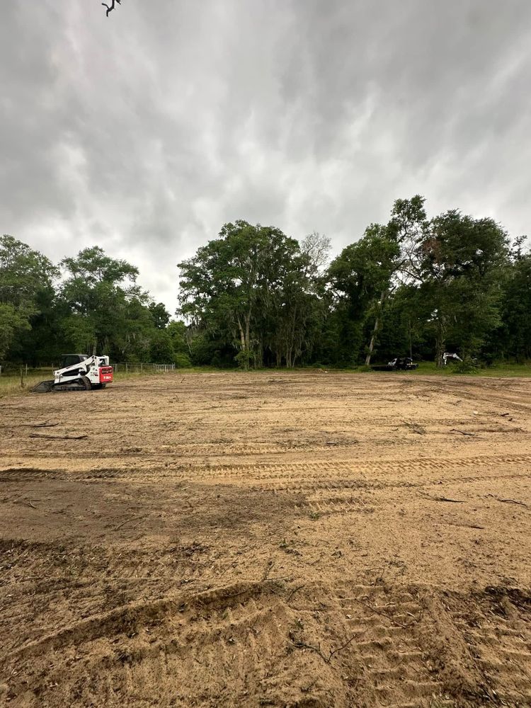 Skid Steer Work for Orange Cypress Land Services in DeLand, FL