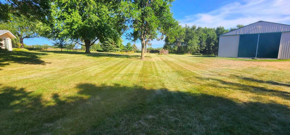 Landscaping for A-N-H Lawn Care in Madison, MN