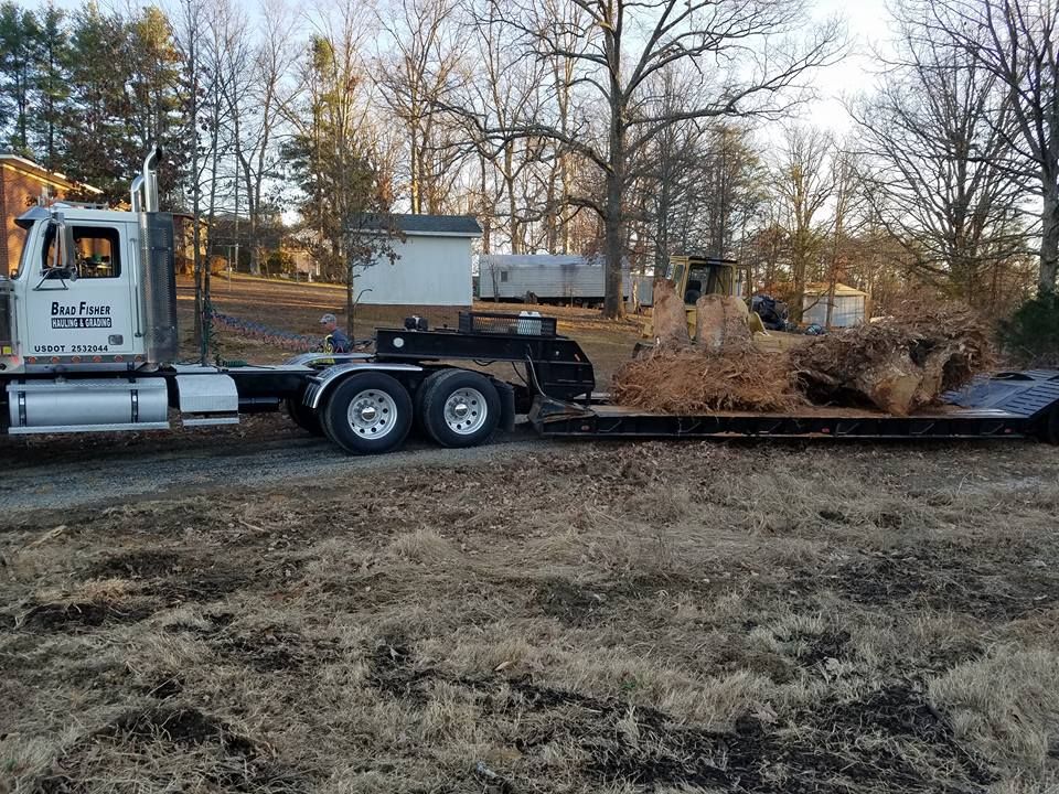 Land Clearing & Demolition for Fisher Hauling And Grading in Rockingham County, NC