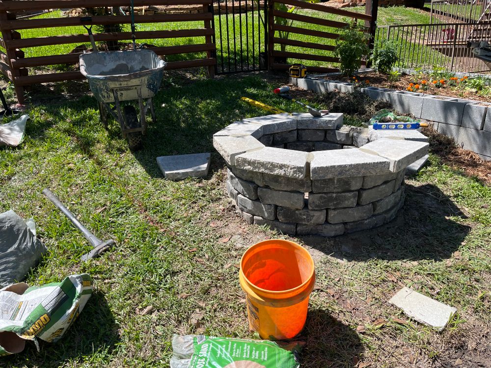 Masonry work for LEGA Home Improvements in Magnolia, TX