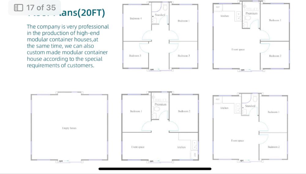 20’x20’ Layout for NewGen Tiny Homes in Los Angeles, CA