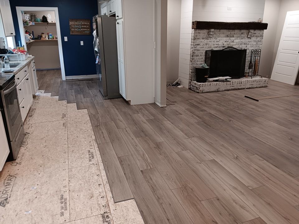 Subfloor repair and Beam Shoring for Dead Tree General Contracting in Carbondale, Illinois