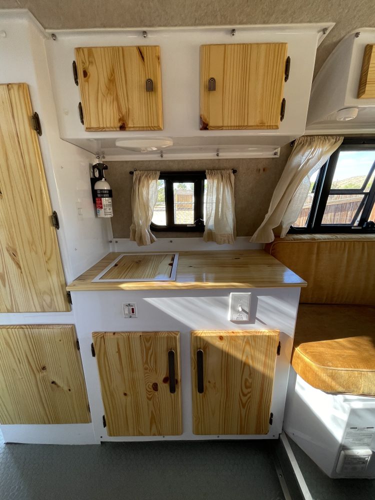 Scamp Travel Trailer for Mauka to Makai RV Renovations in Los Angeles, CA