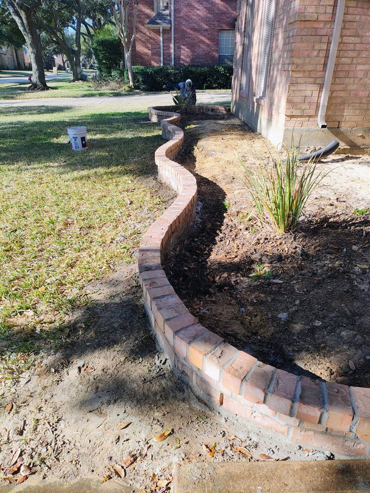Hardscaping for Lonestar Masonry in Pasadena, TX