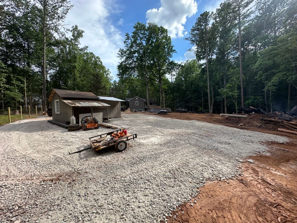 Gravel for Dirt Pro Land Solutions in Fayetteville, GA