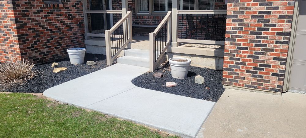 Concrete for Friedrich Fence in Sterling, IL