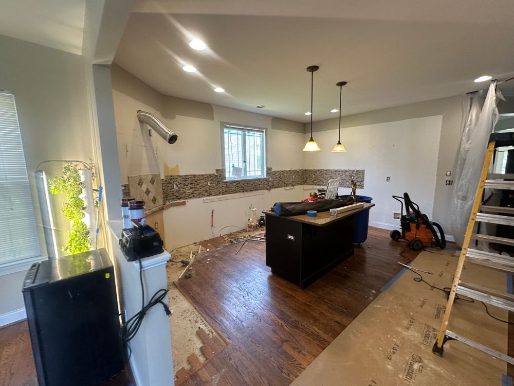 Parkside - deck & kitchen for Thomas J. Gorman Construction in Middletown, DE
