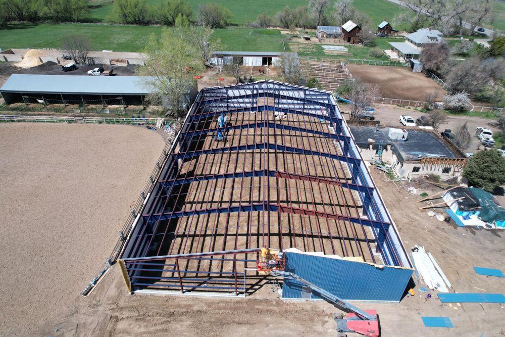 Arena Construction for Dittus Construction in Loveland, CO