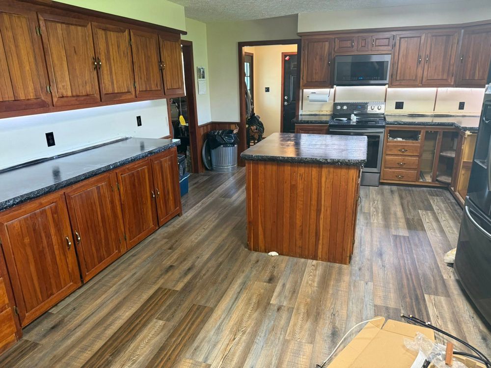 Enhance your home with our Epoxy, Overlay, & Mixed Media Projects. We transform concrete surfaces into stunning, durable works of art that elevate aesthetics while providing lasting protection and easy maintenance. for Whitfield Concrete Construction in Solsberry, IN