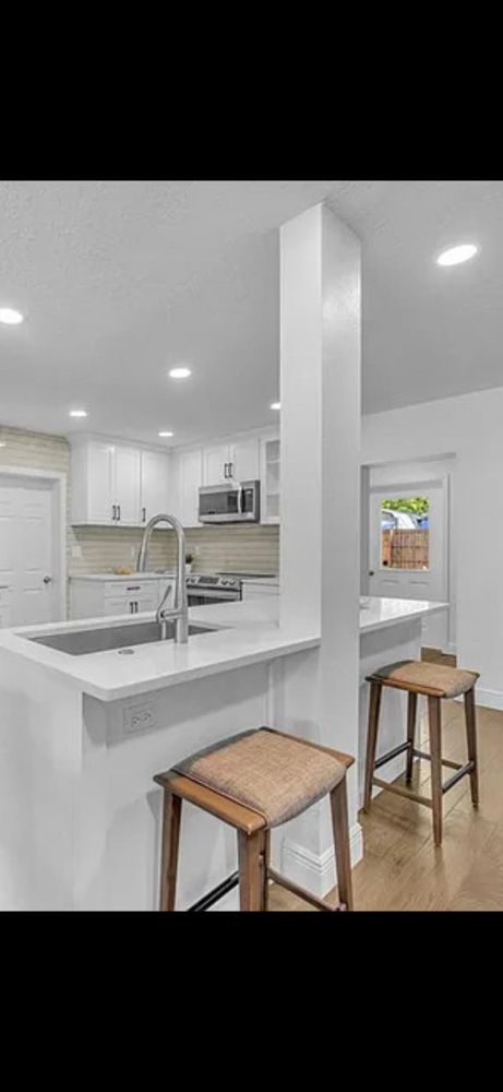 Transform your kitchen into a modern, functional space with our expert renovation services. We offer customized designs and quality craftsmanship to enhance the heart of your home seamlessly. for DH Construction Remodel in Orlando, FL