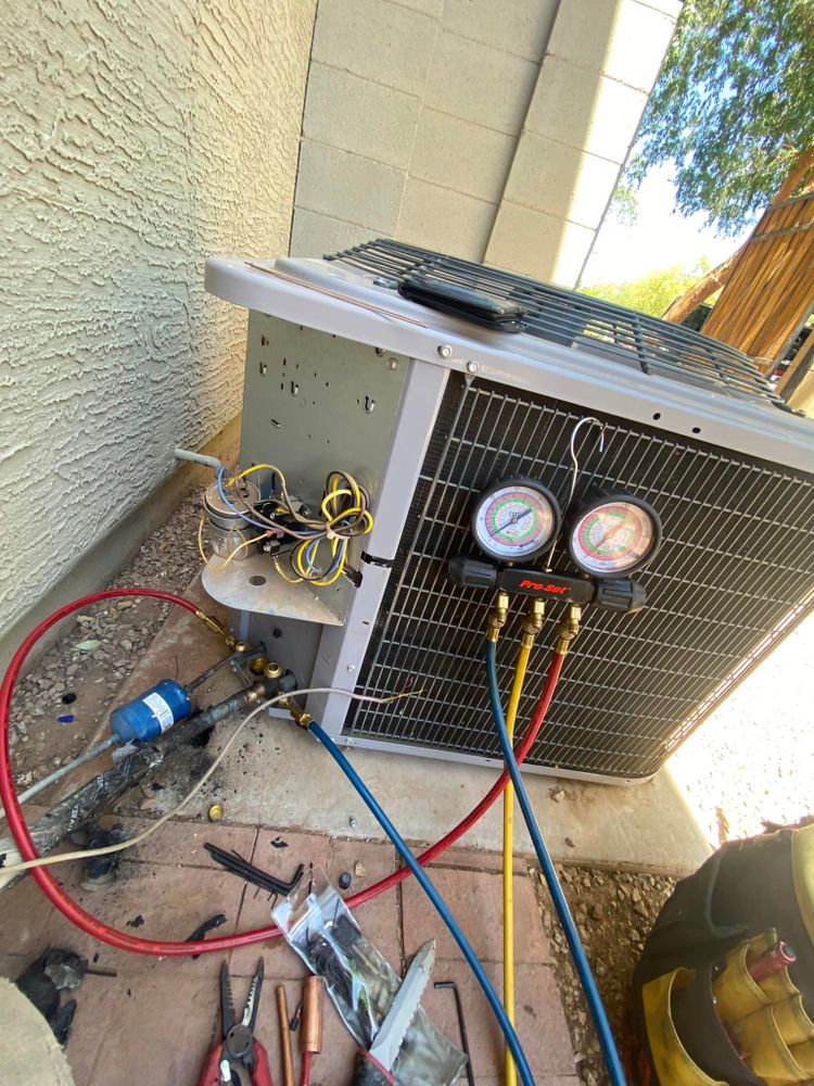Our expert HVAC Repair Services provide reliable and efficient solutions to ensure your home remains comfortable all year round, with quick diagnostics, quality repairs, and exceptional customer care tailored to your needs. for Freddy Air Heating & Cooling in Mesa, AZ