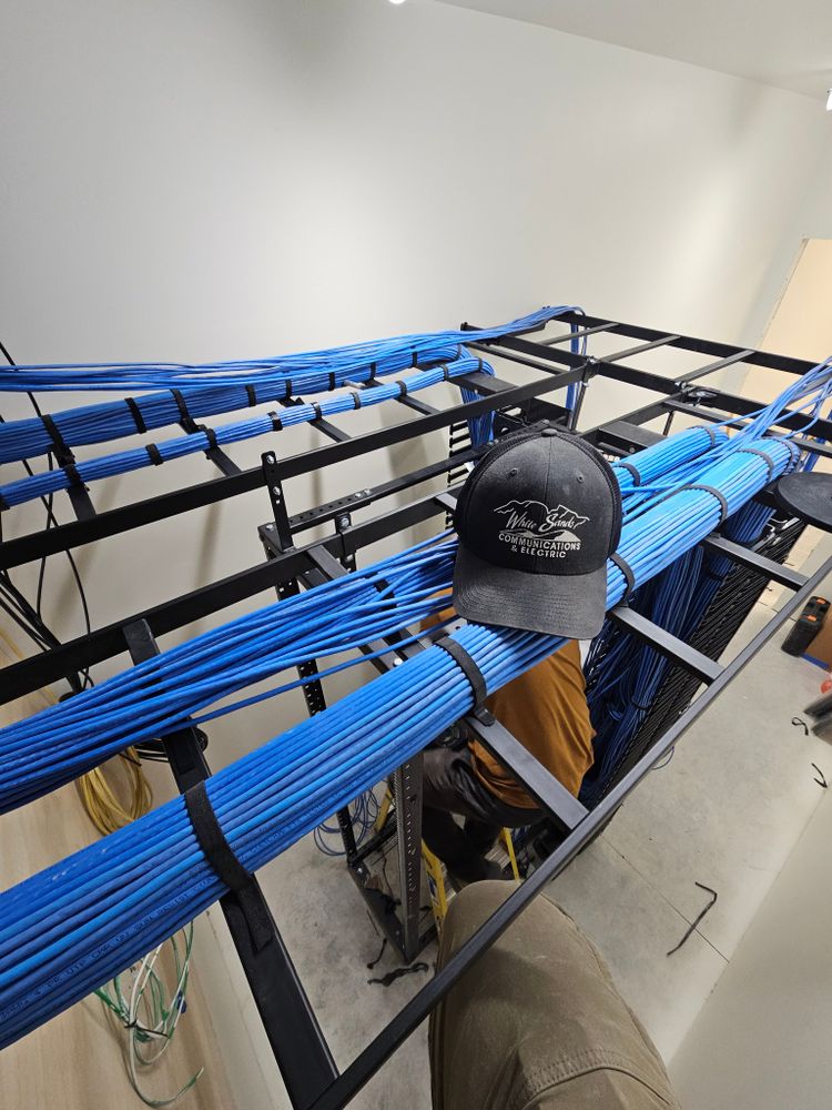 Some of our work. for White Sands Communications & Electric in Rigby, ID