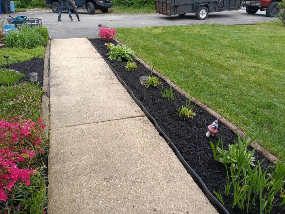 Landscape Design/Mulching for Sam I AM Property Solutions in Sunderland, MD