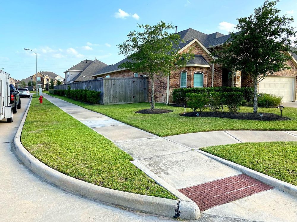 Landscaping for The Lawn Care Brother’s in Brookshire,  TX