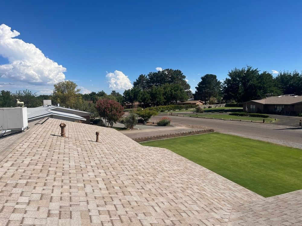 Shingled Roofs for Organ Mountain Roofing & Construction in Las Cruces, NM