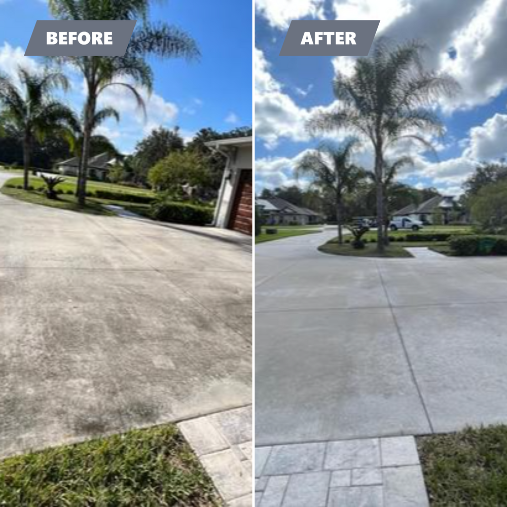 Driveway & Sidewalk Cleaning for Foreshore Pressure Cleaning Services Inc in Holiday, FL