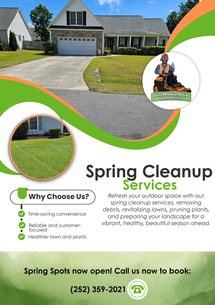 All Photos for Just Mow and Go Lawn Service, LLC in New Bern, NC