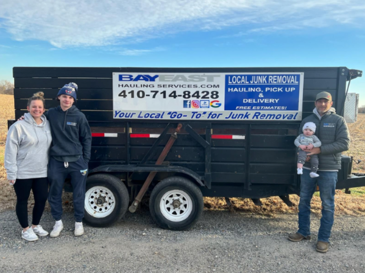 Bay East Hauling Services & Junk Removal team in Grasonville, MD - people or person