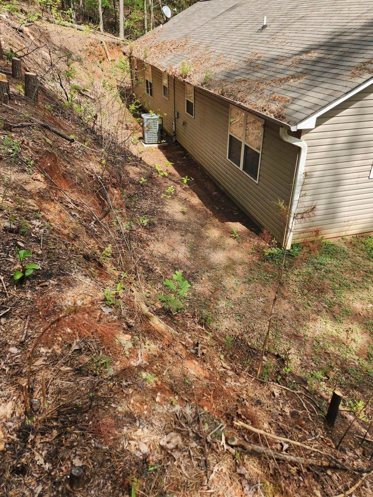 Land Clearing for Parker's Grading Services in Cleveland, GA