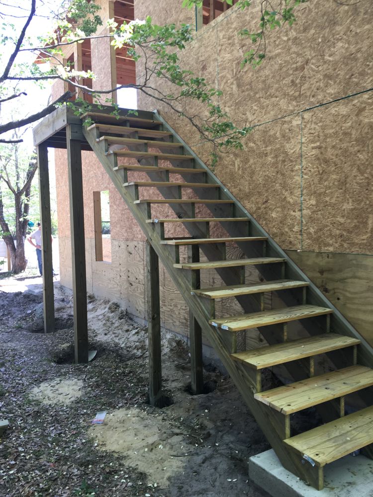 Outdoor Spaces for Albatross Construction in Wilmington, NC