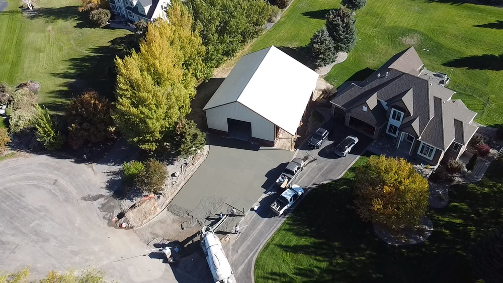 Concrete Work for Remington Builders in Idaho Falls, ID