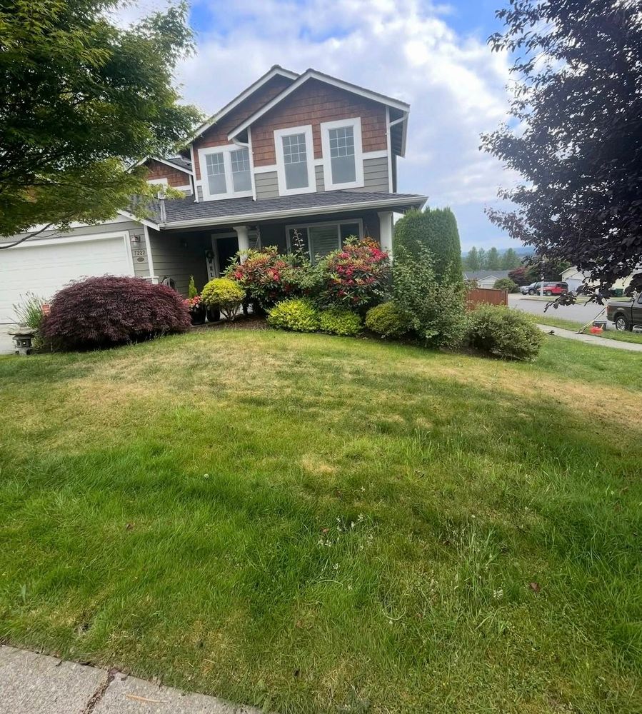 Our Lawn Maintenance service keeps your yard healthy, neat, and inviting with regular mowing, edging, trimming, and seasonal care—saving you time while enhancing curb appeal all year long. for B.U Landscaping in Everett, WA