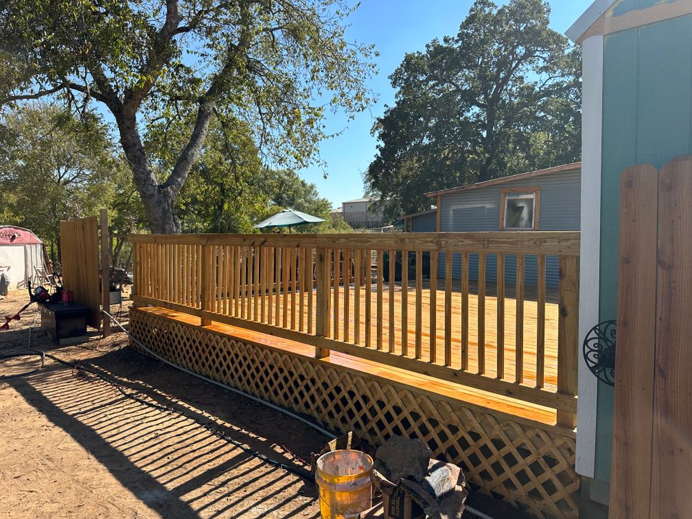 Transform your outdoor living space with our expert patio construction service, offering customized designs and quality craftsmanship to create a beautiful and functional area for relaxation and entertainment in your home. for Timberline Deck and Patio L.L.C. in Waco, TX