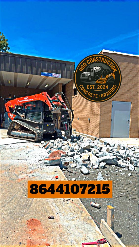 Concrete for HGO Construction & Grading LLC in Spartanburg, SC