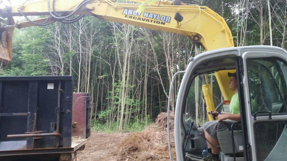 Excavation for Andy Naylor Excavation in Stowe, VT