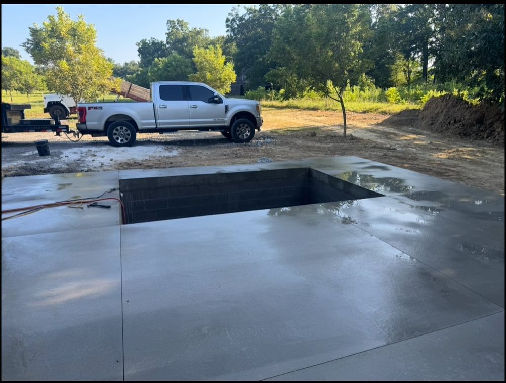 Residential Concrete for Ramsey Concrete Construction in Covington, TN