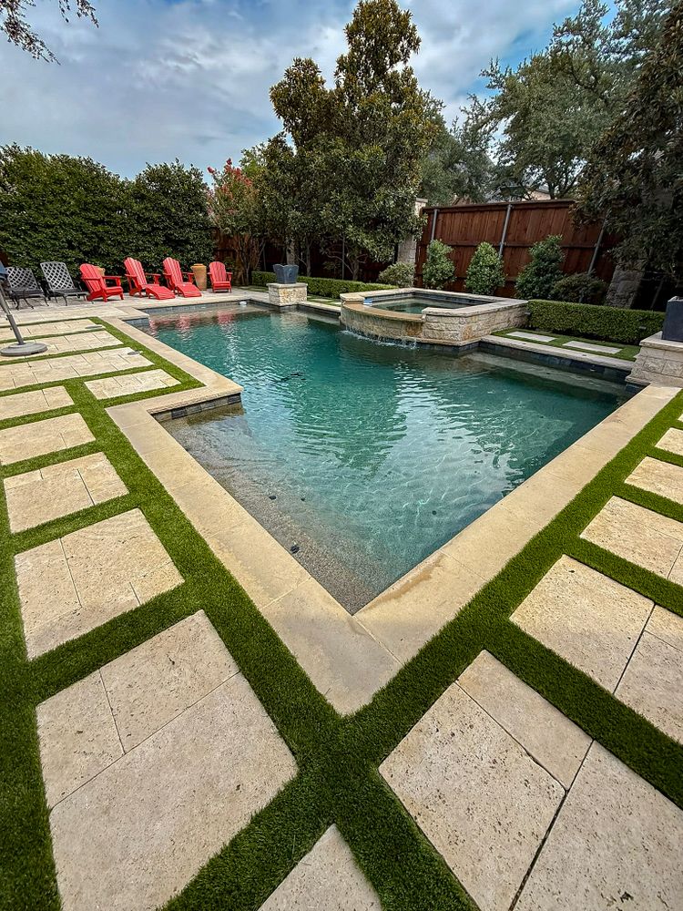 Turf & Landscaping for Walker Custom Exteriors in Dallas, TX