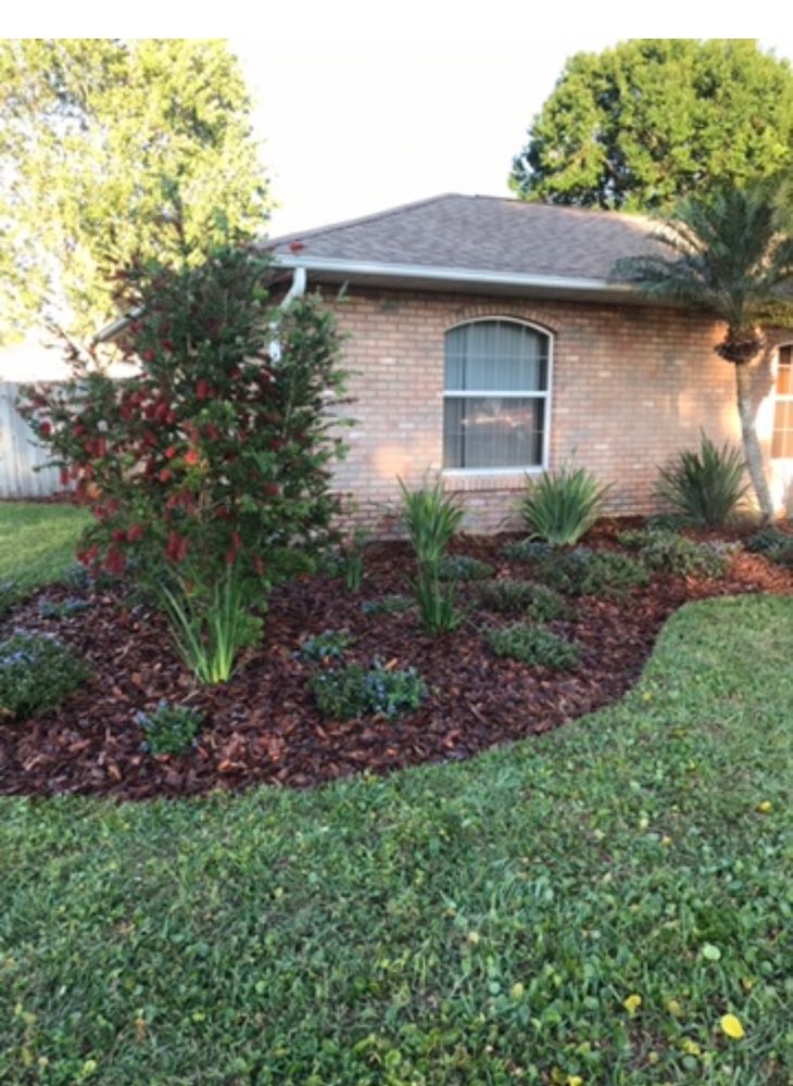 We offer of a variety of landscaping services from mulching to shrub trimming and much more. Please reach out today to have us transform your property. for Apex Outdoors Of Volusia in Volusia County, FL