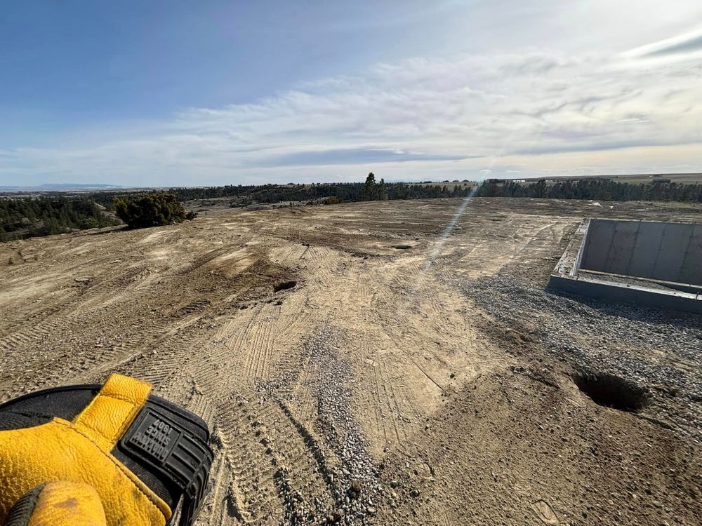 Excavating for Z & S Construction in Billings Heights, MT