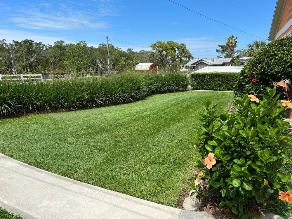 Our professional mowing service ensures your lawn is expertly trimmed and maintained, enhancing the overall look of your property and creating a beautiful outdoor space for you to enjoy. for Roberts Lawn & Landscape in Cross City, FL