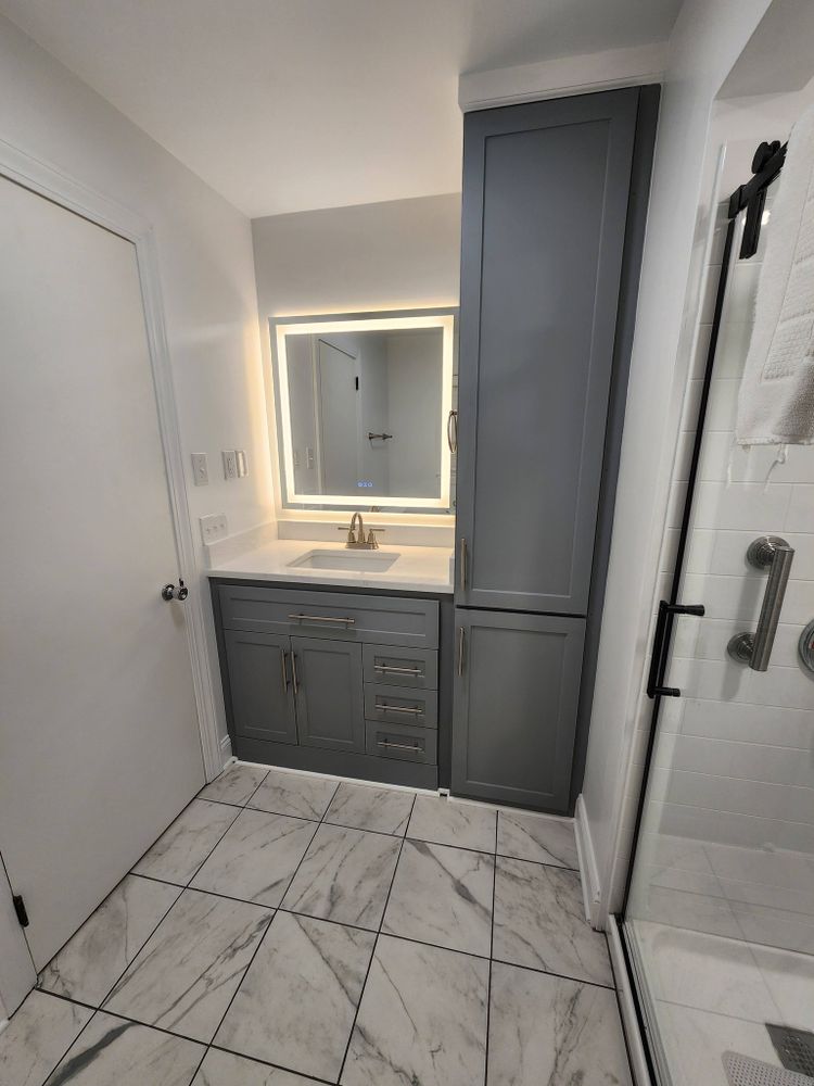 Transform your bathroom with our expert renovation service, offering customized designs and quality craftsmanship to enhance functionality and aesthetics. Trust us for a hassle-free upgrade that meets all your needs. for CDM Handyman Services in Mount Airy, NC