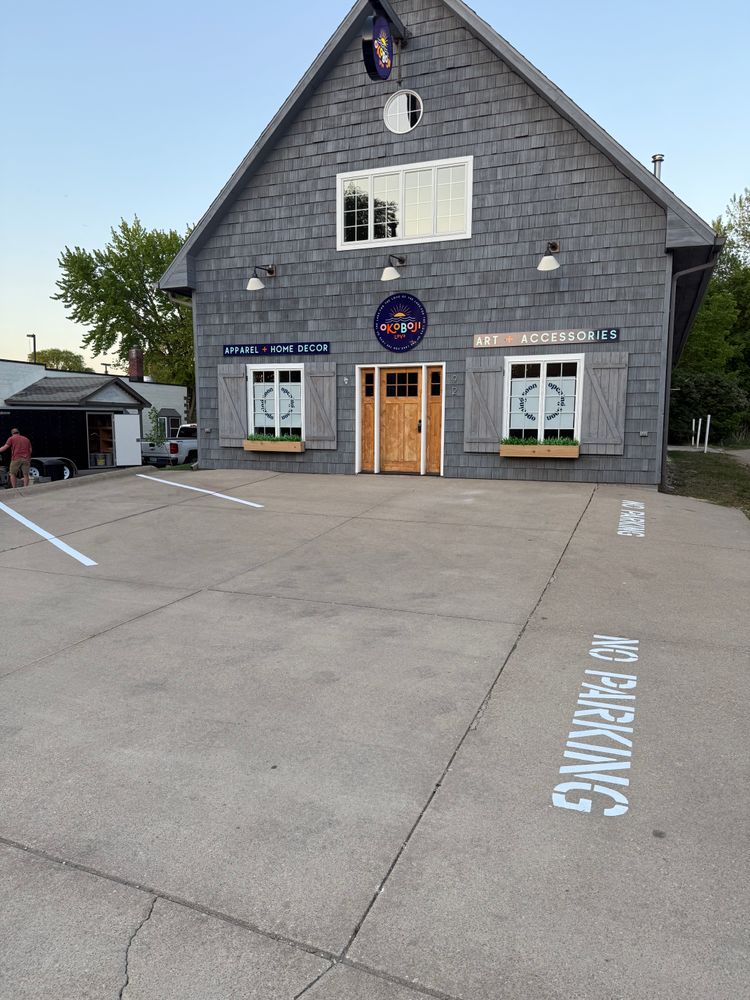 All Photos for Midwest Line Striping LLC in Spirit Lake, IA