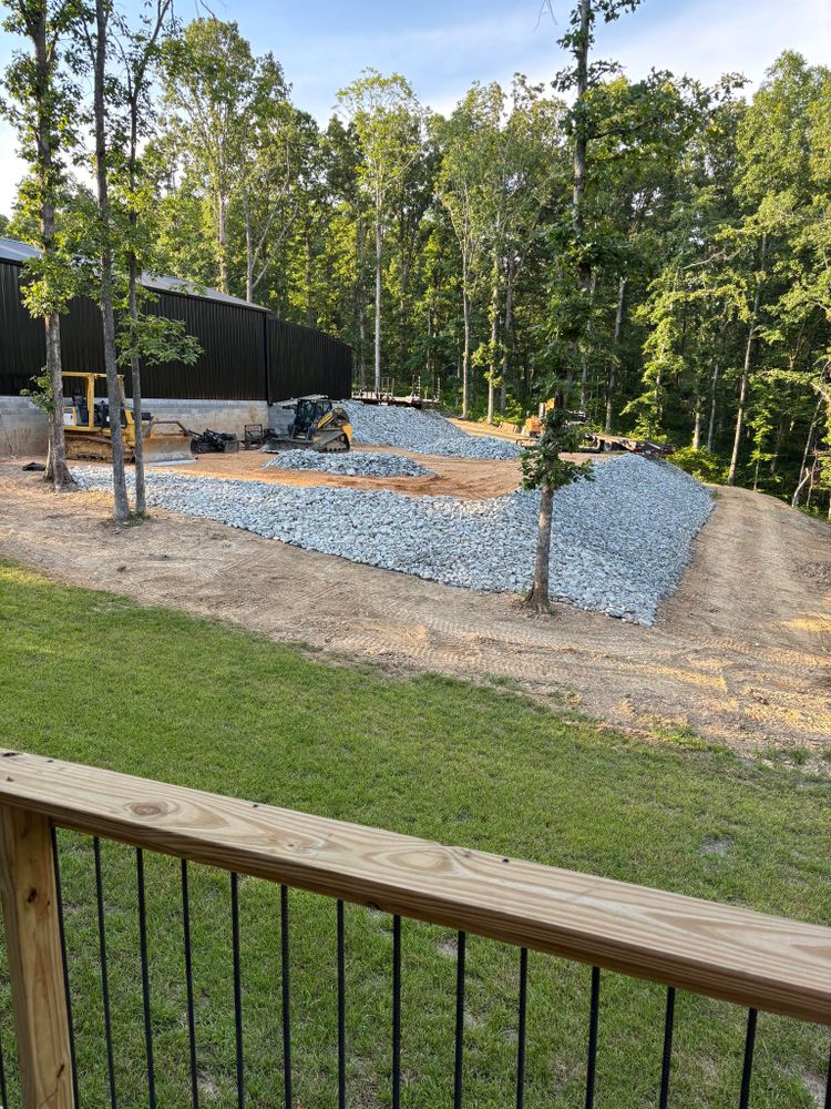 Our Site Preparation service readies your property for development, ensuring smooth project progression. Pair it with our "christmas lights installation near me" to enhance visibility and aesthetics during the festive season. for D&J Land Works in Hurricane Mills, TN