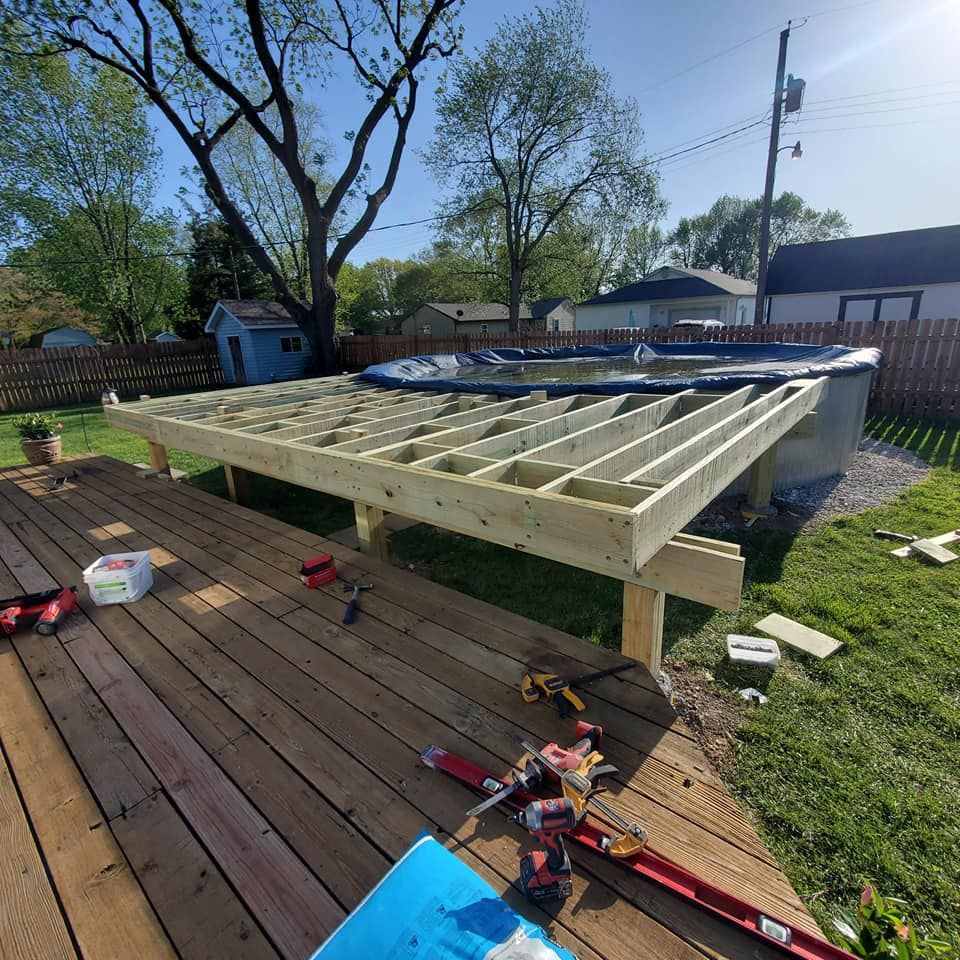 Pool Deck for Dead Tree General Contracting in Carbondale, Illinois