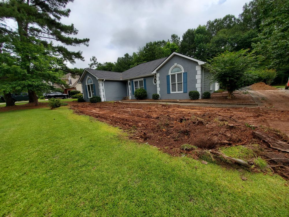 Mulch Installation for Zambrana Landscaping in Cobb County, GA