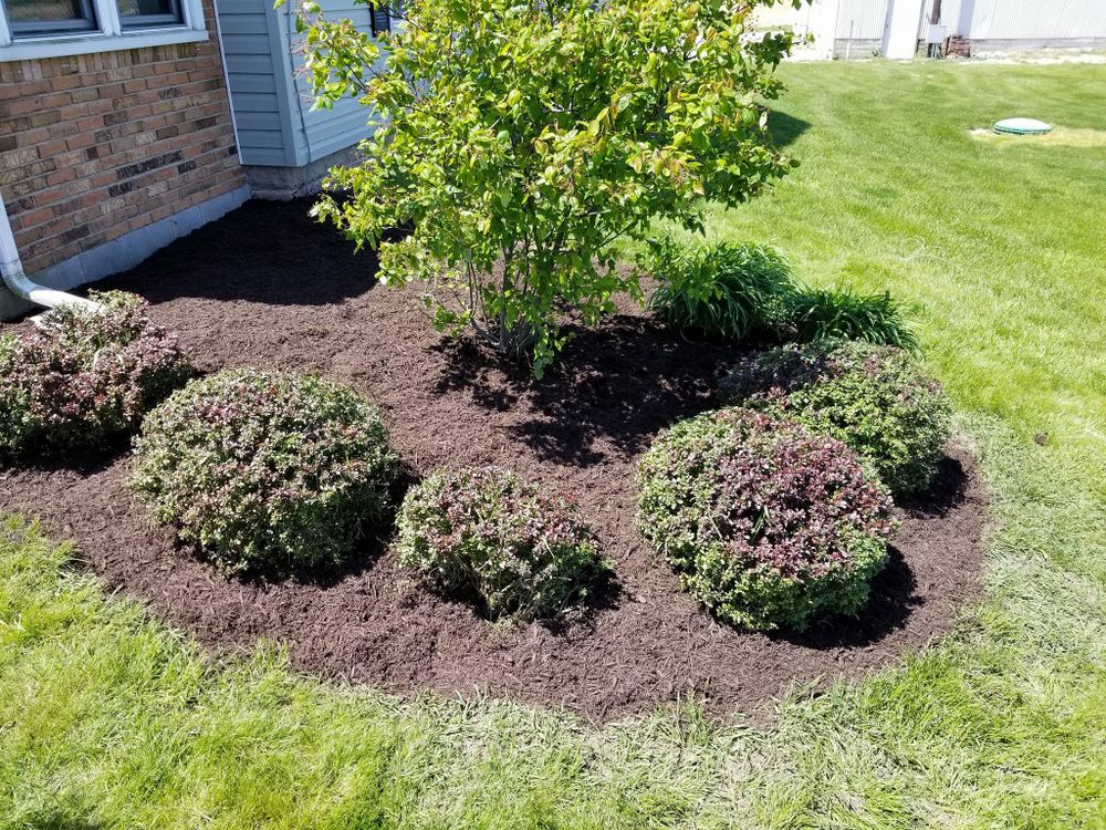 Transform your outdoor space with our Landscape Design service, tailored to blend aesthetics and functionality. We create customized plans that enhance beauty, increase property value, and promote sustainable living environments. for Stout Mowing & Services LLC in Huntington, IN