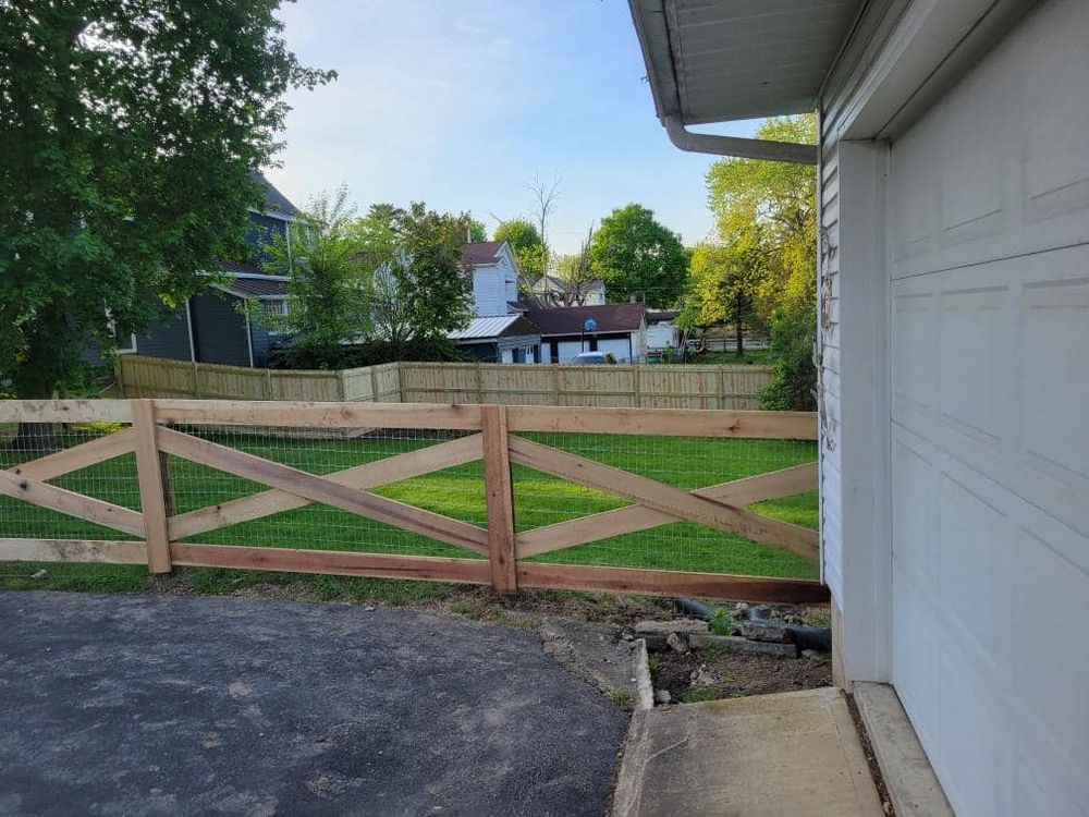 Our Fence Installation service offers homeowners professional and reliable solutions, ensuring durable and aesthetically pleasing fences tailored to your property, enhancing security, privacy, and curb appeal with expert craftsmanship. for Bollinger Fence And Property Management in Johnstown, OH