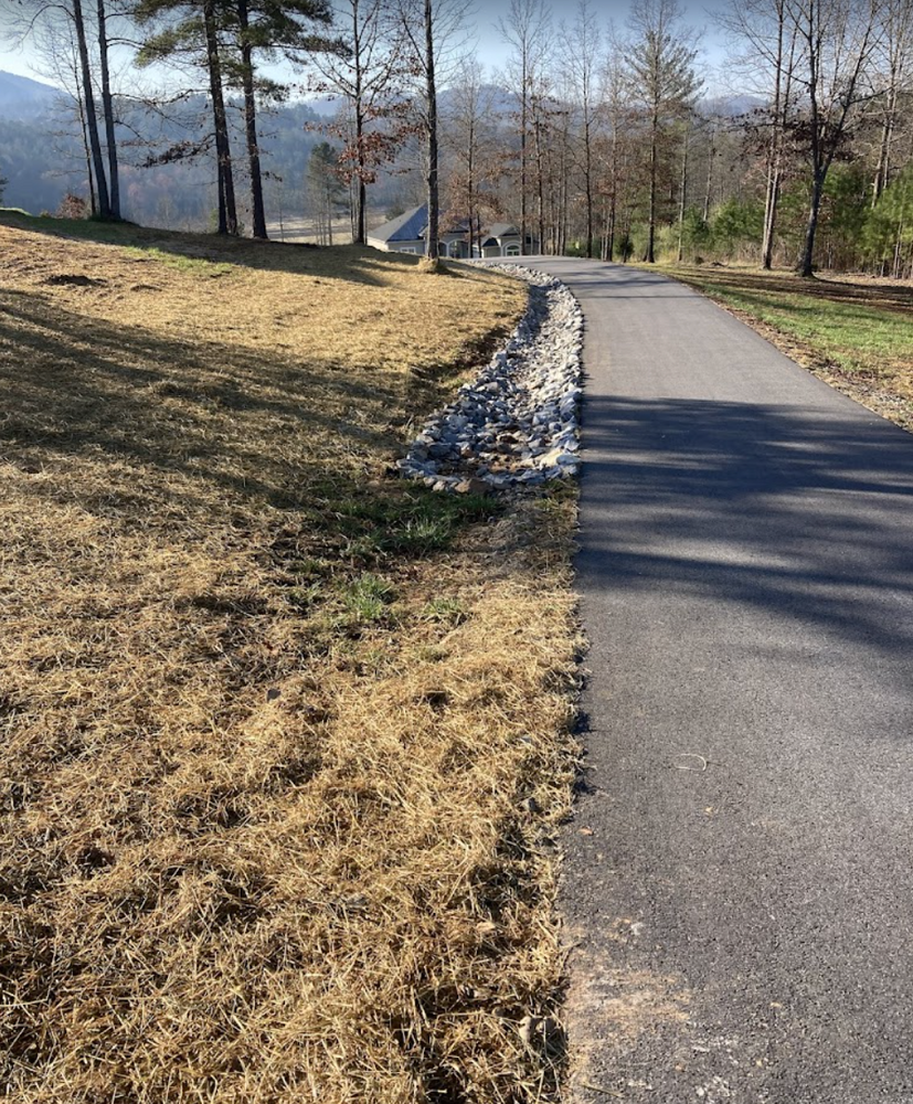 Land Clearing for Gibson Grade Works in Towns County, GA