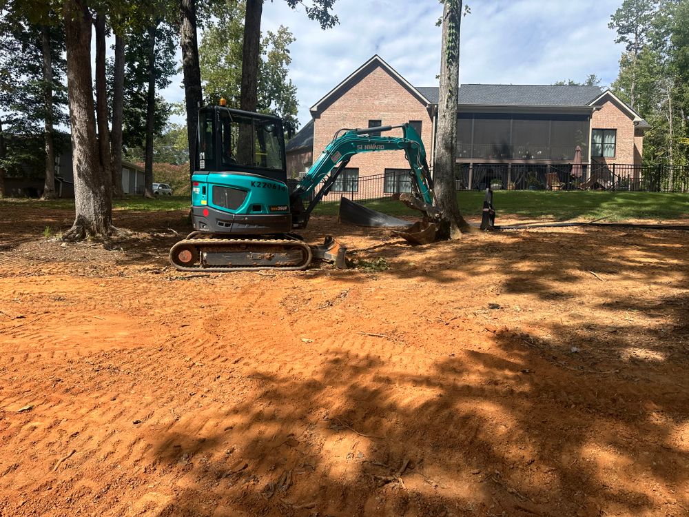 Grading for Rescue Grading & Landscaping in Marietta, SC