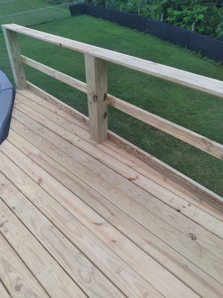 Decks for The Handyman Viking in Dandridge, TN