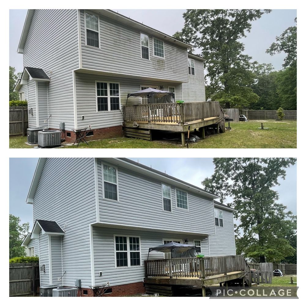 Home Softwash for Hydro Wash Exteriors LLC in Fayetteville, NC